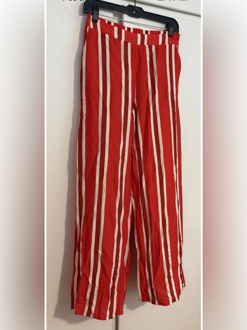 Flawless Multi Color Striped Size Small Lightweight Wide Leg Pants By Lulumari